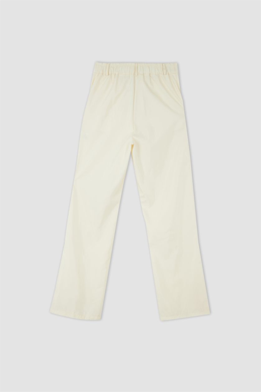 FEMME Beige Pantalon Palazzo Touché Privé X Defacto