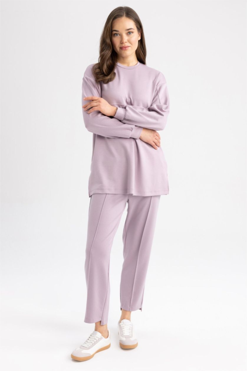 WOMAN Light Rose Carrot Fit Sweatpants