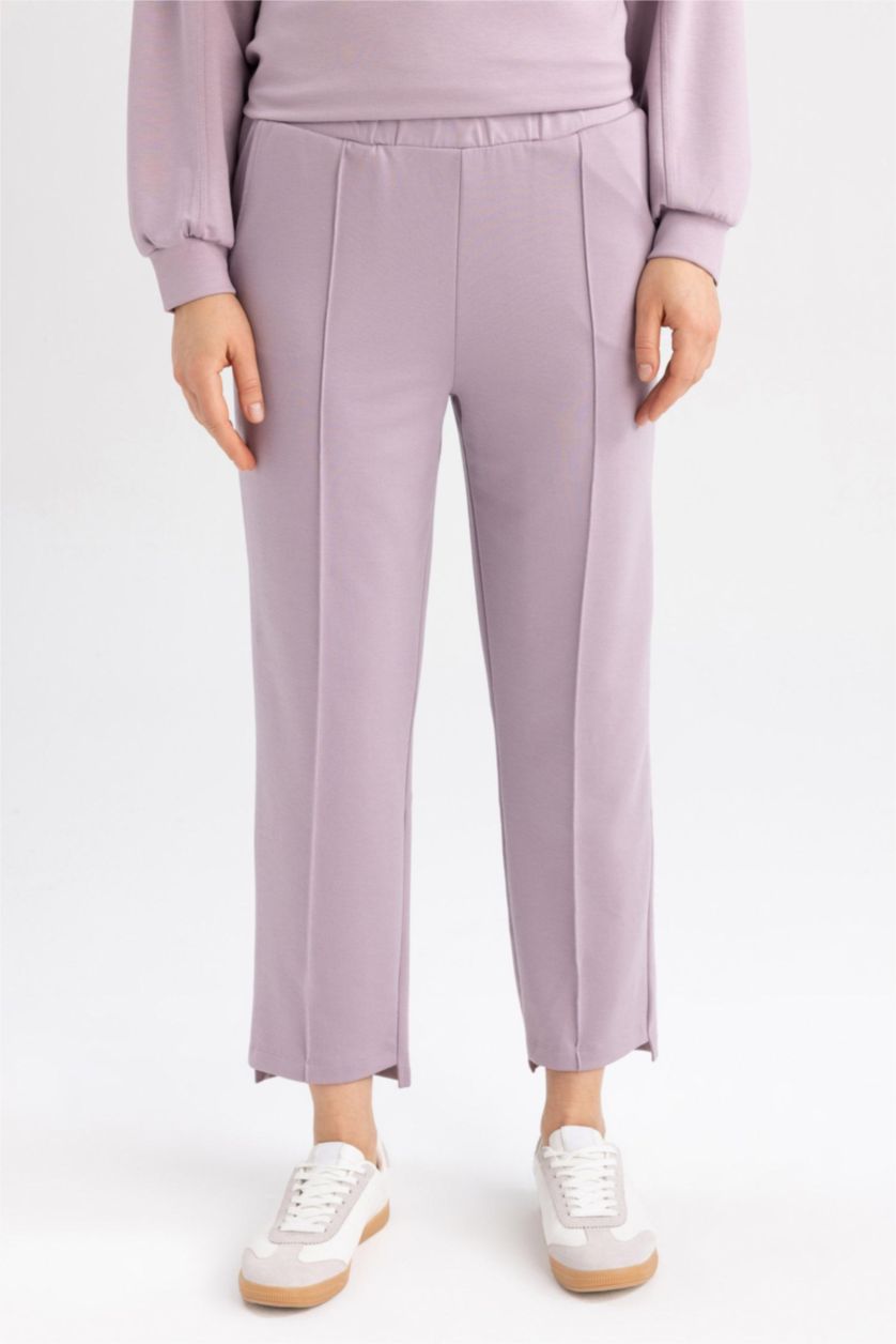 WOMAN Light Rose Carrot Fit Sweatpants