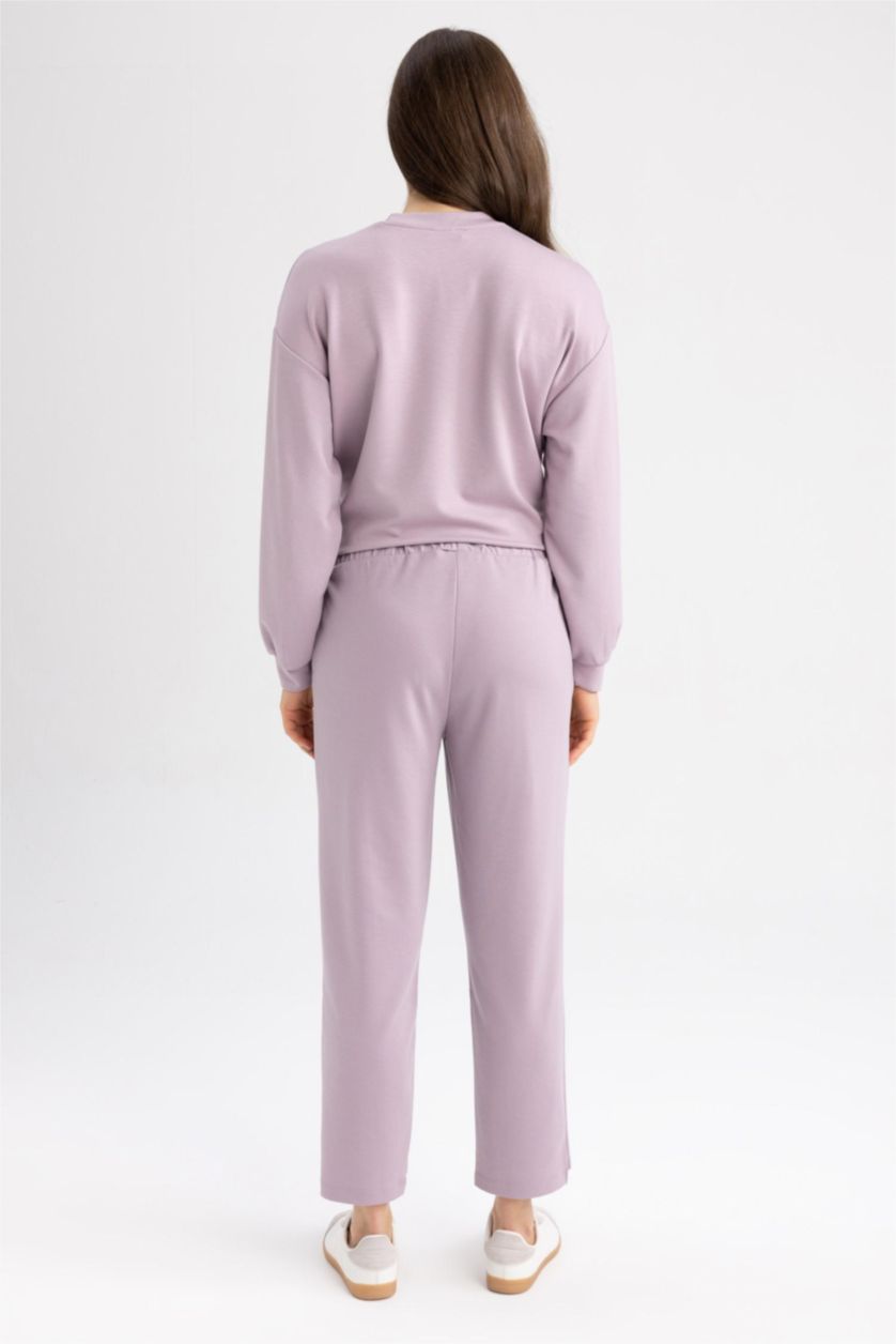 WOMAN Light Rose Carrot Fit Sweatpants