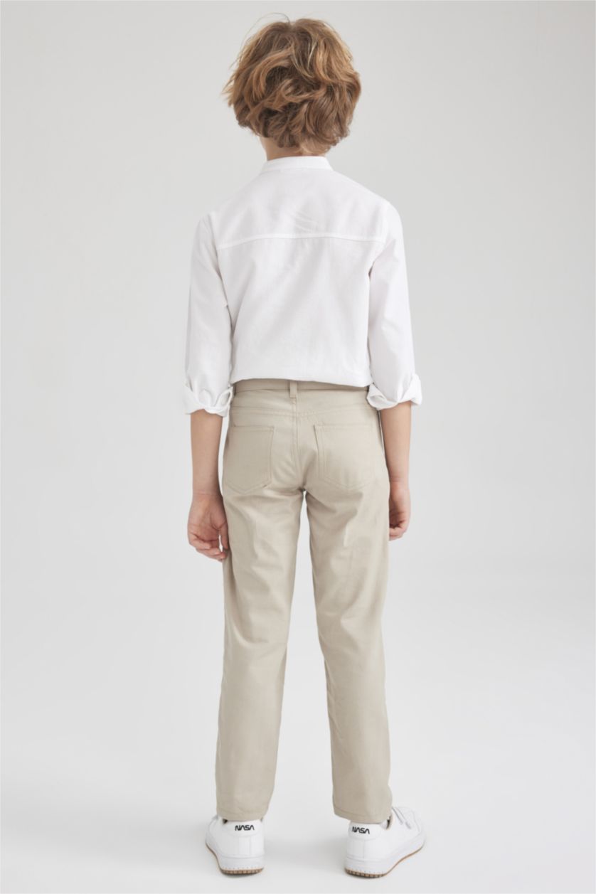 BOYS & TEENS Stone Boy Gabardine Trousers