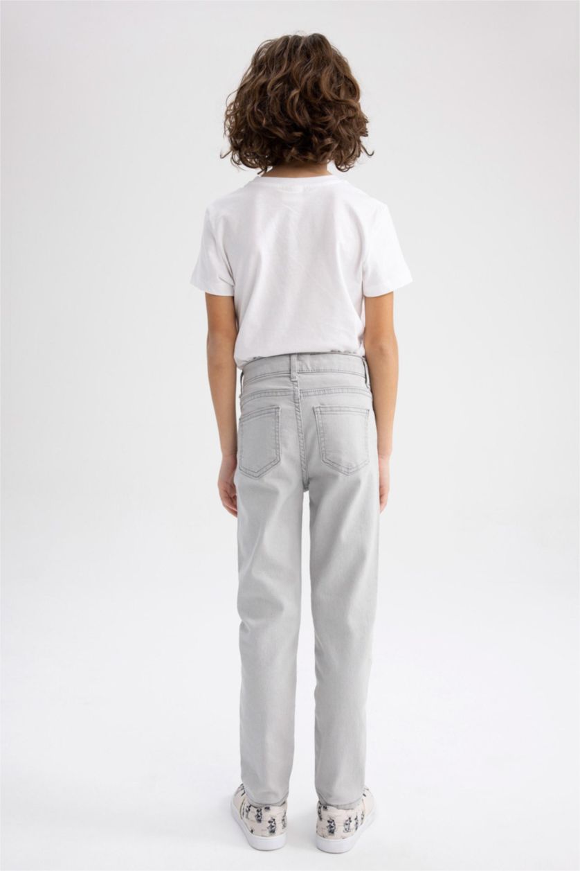 BOYS & TEENS Light Grey Boy Slim Fit Jeans