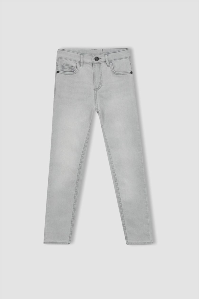 BOYS & TEENS Light Grey Boy Slim Fit Jeans