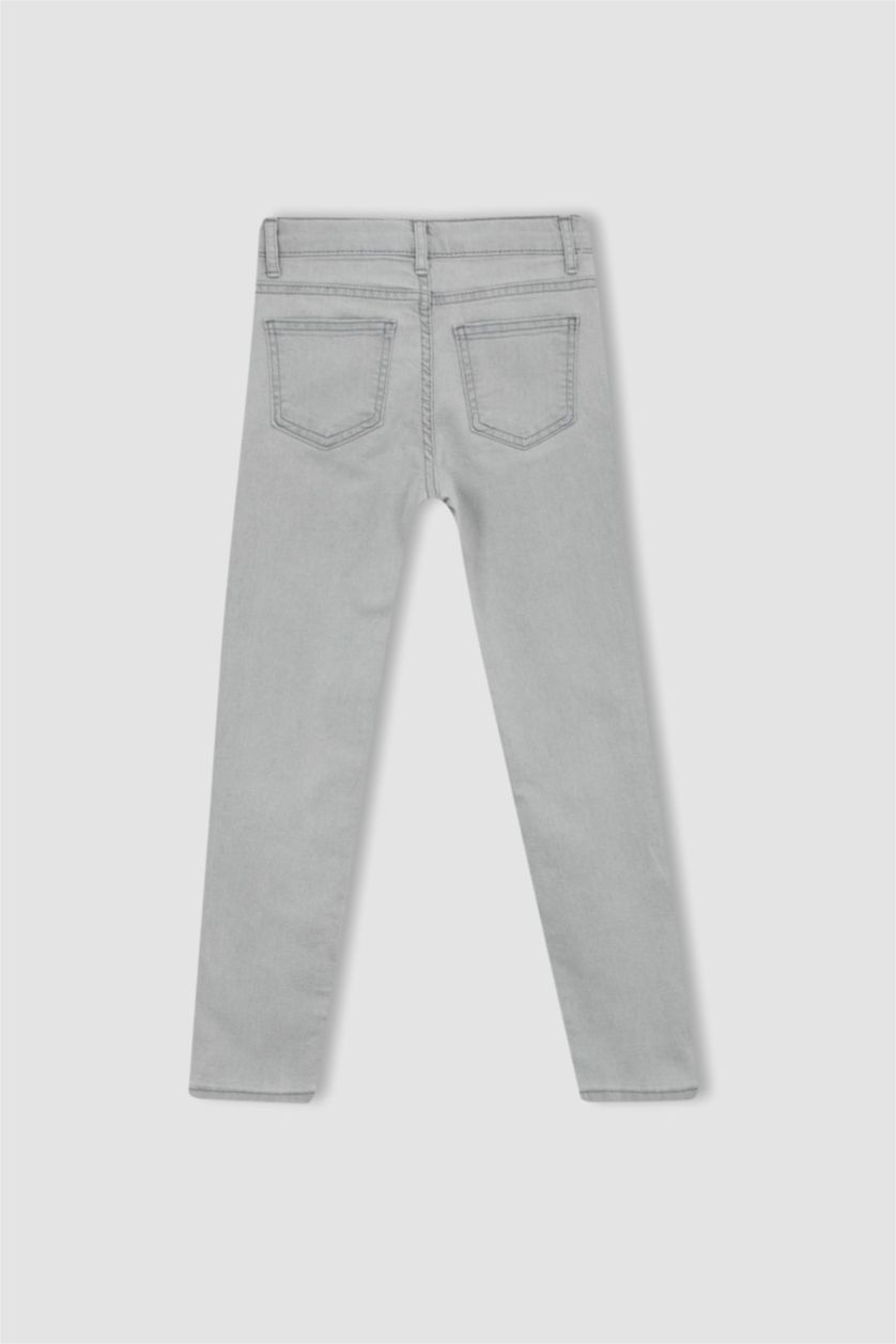 BOYS & TEENS Light Grey Boy Slim Fit Jeans