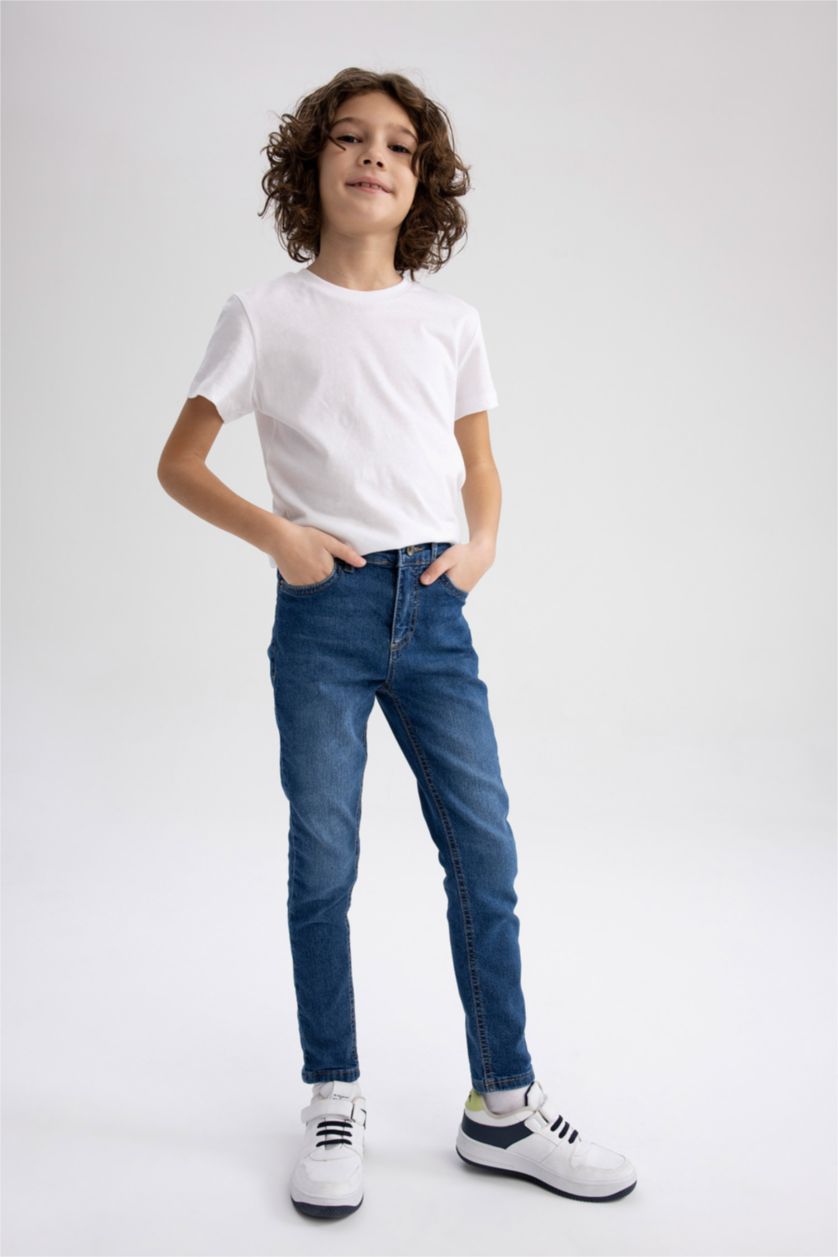BOYS & TEENS Blue Boy Skinny Fit Jeans