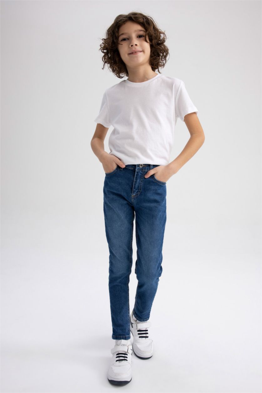 BOYS & TEENS Blue Boy Skinny Fit Jeans