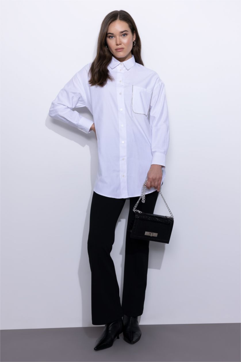 حريمي أسود بنطلون شارلستون كريب