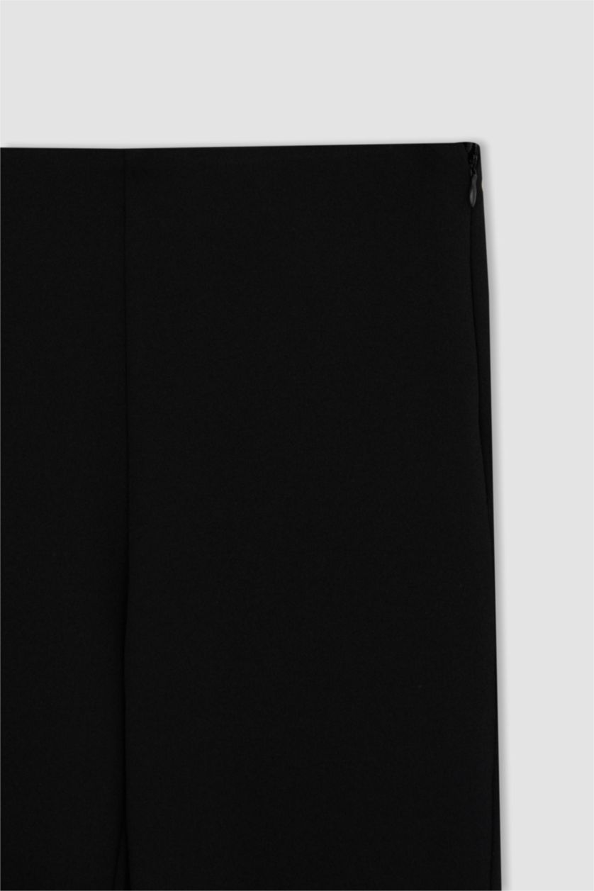 حريمي أسود بنطلون شارلستون كريب