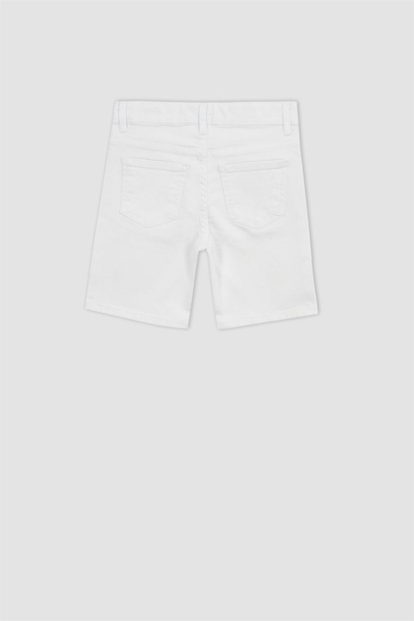 BOYS & TEENS White Boys Jean Sustainable Shorts