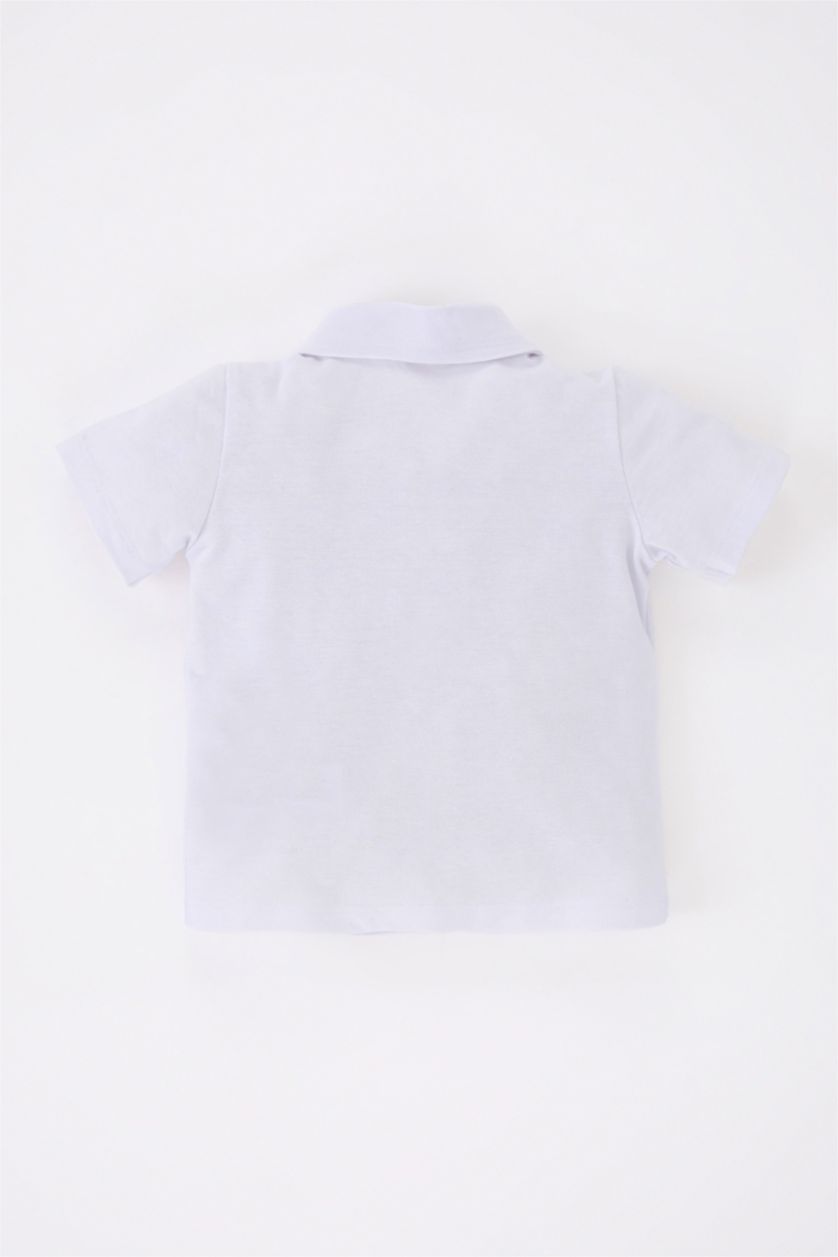 Малыши мальчики Белый Футболка поло для малышей мальчиков
