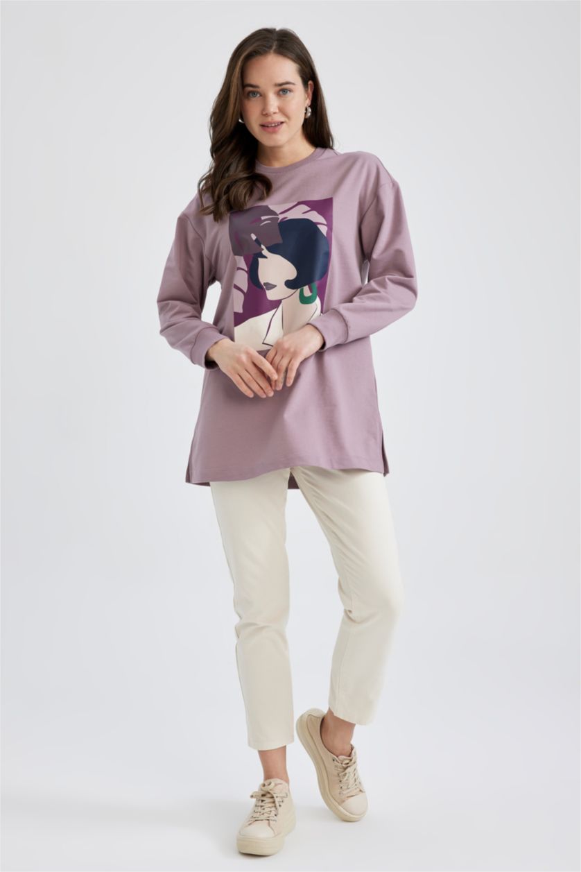 WOMAN Ecru Basic Pocket Elastic Waist Harem Gabardine  Cotton Trousers