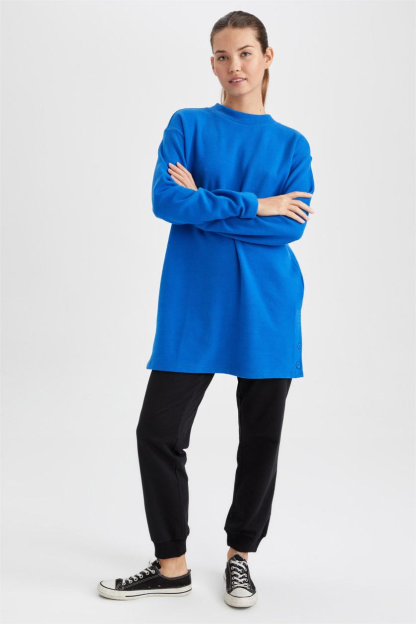 WOMAN Black Relax Fit Jogger Sweatpants