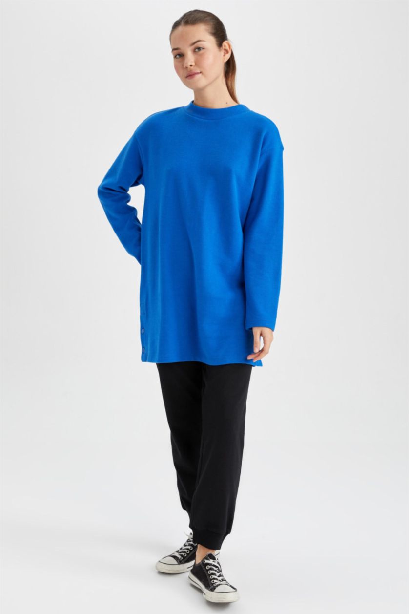 WOMAN Black Relax Fit Jogger Sweatpants