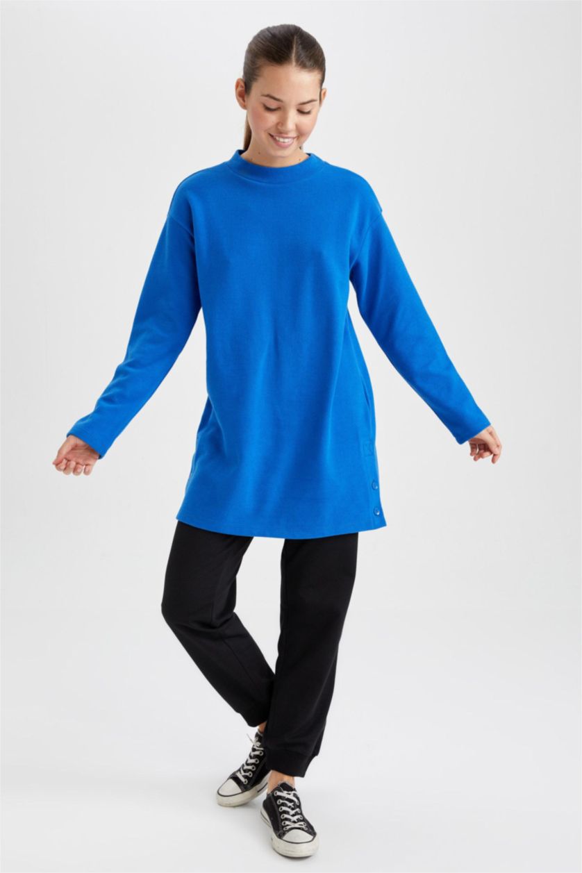 WOMAN Black Relax Fit Jogger Sweatpants