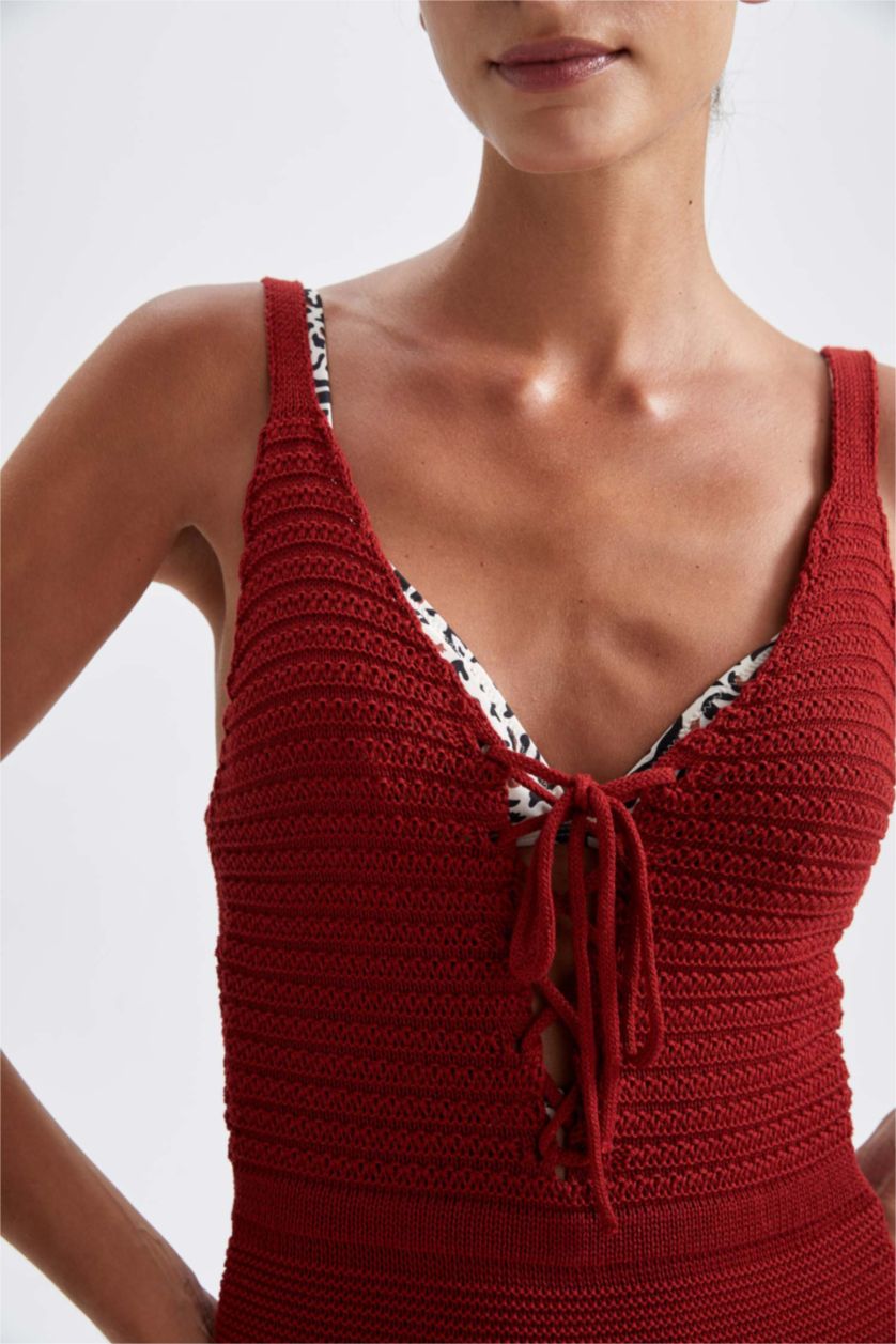 نساء برتقلي غامق Beachwear