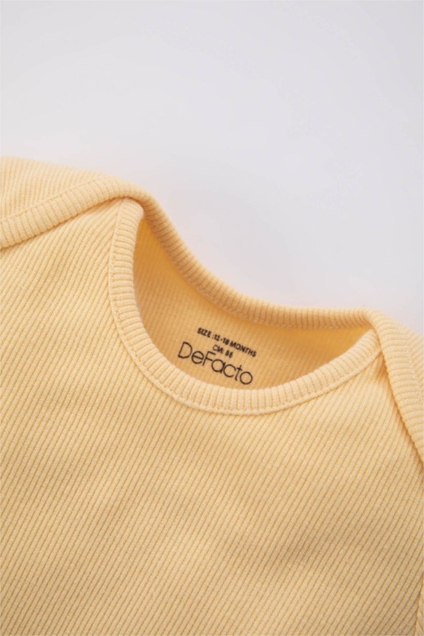 Малыши мальчики Светло-желтый Боди с коротким рукавом для малышей мальчиков, 2 пары