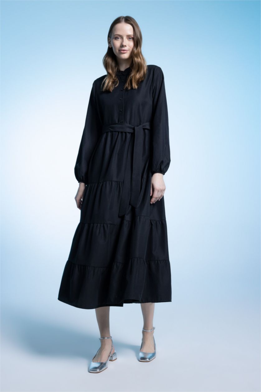 chinese dress ladies Petal and Pup Women's Ilyana Long Sleeve Maxi Dress
