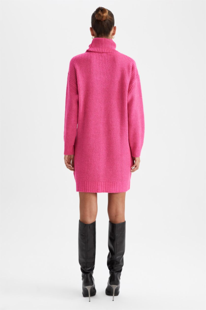 WOMAN Fushsia Thessaloniki Fabric Dress