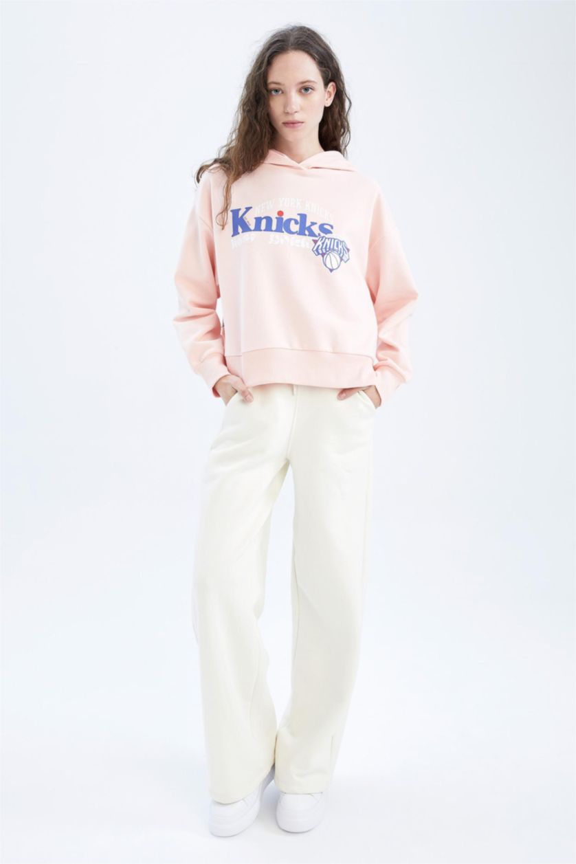 FEMME Rose Sweat à capuche NBA New York Knicks de DeFactoFit pour homme