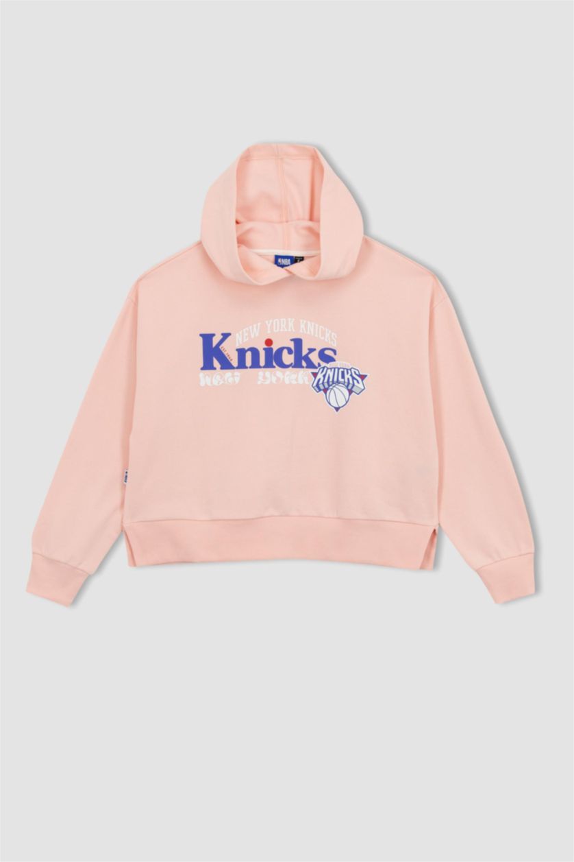 FEMME Rose Sweat à capuche NBA New York Knicks de DeFactoFit pour homme