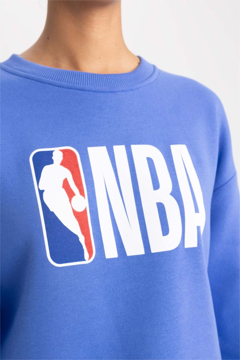 WOMAN Sax NBA Licensed Long Sleeve Sweatshirt
