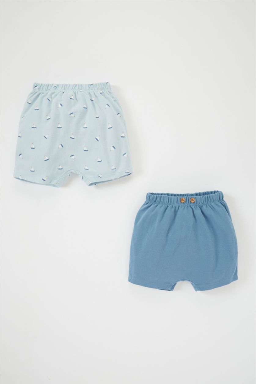 BÉBÉ GARÇON Bleu Short Garçon Coupe Regular - Deux Pièces