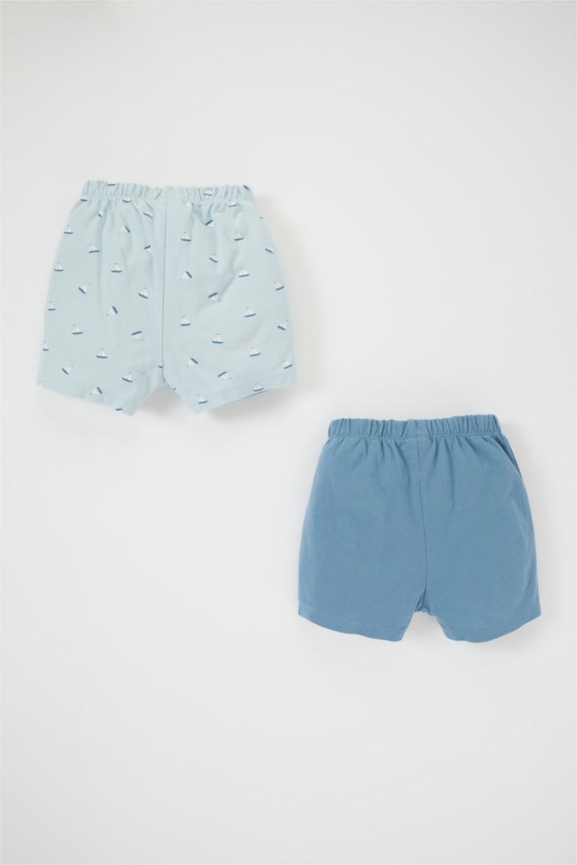 BÉBÉ GARÇON Bleu Short Garçon Coupe Regular - Deux Pièces