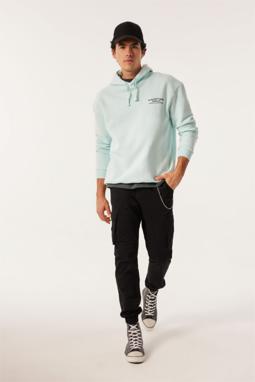 HOMME Turquoise Coupe boxy