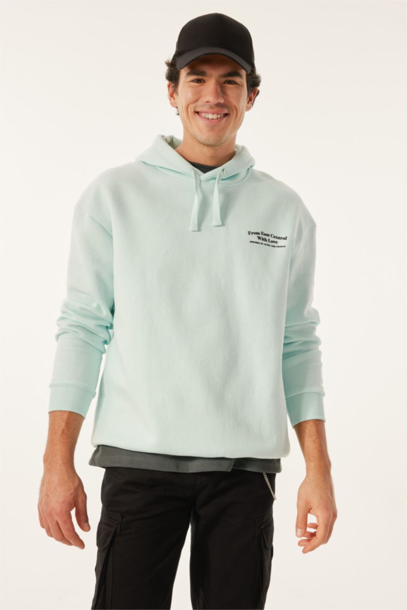 HOMME Turquoise Coupe boxy