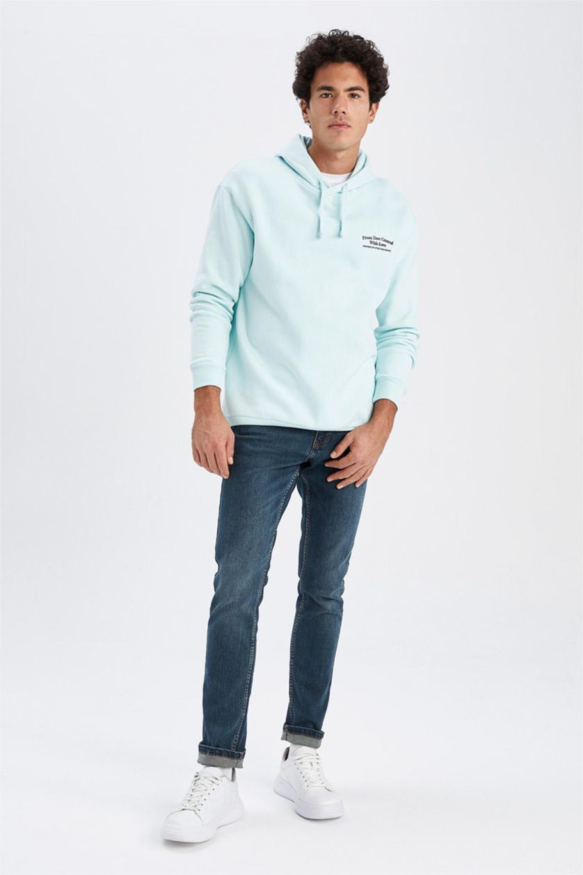 HOMME Turquoise Coupe boxy