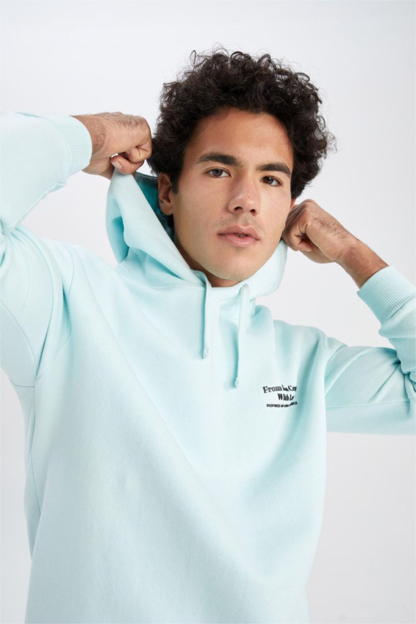 HOMME Turquoise Coupe boxy