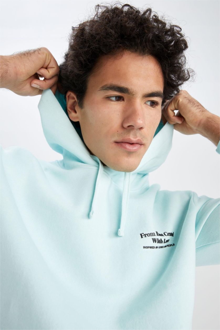 HOMME Turquoise Coupe boxy