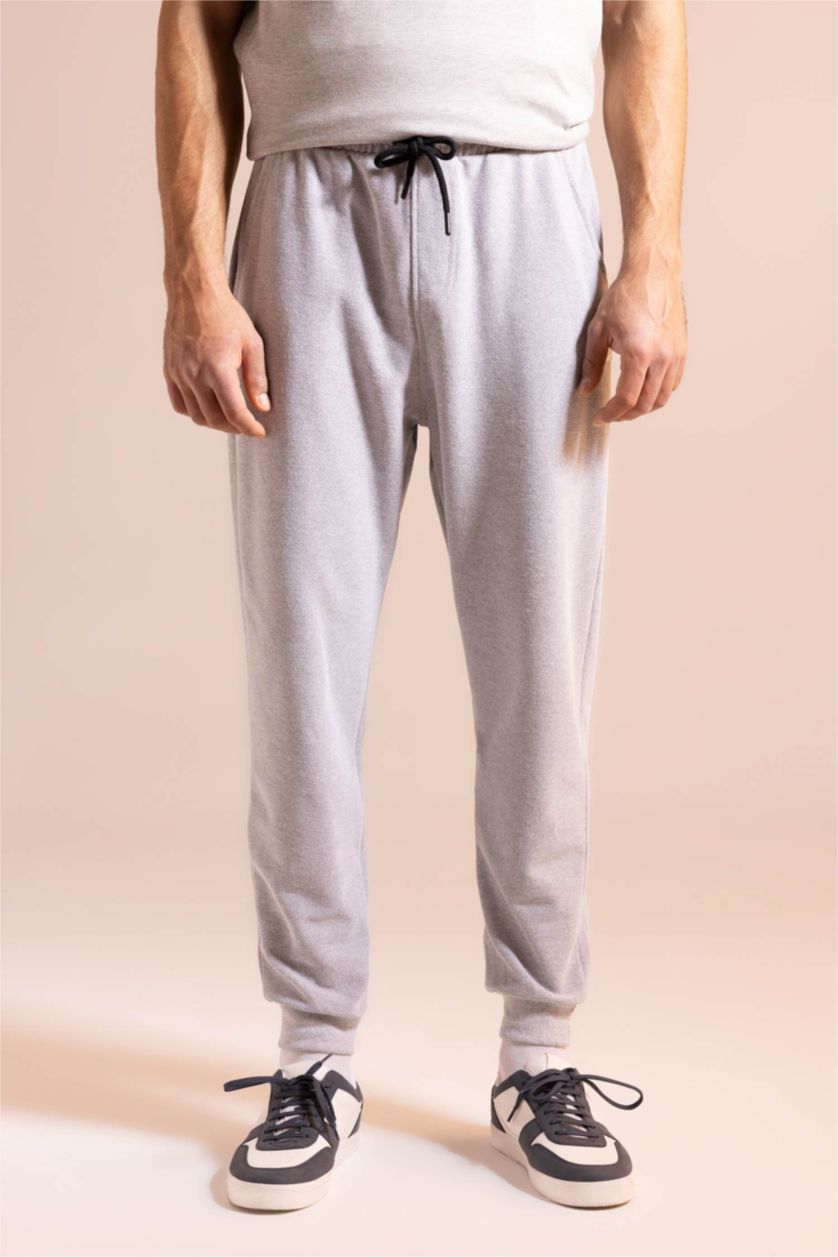 MAN O.GRAY MELANGE Regular Fit Sweatpants