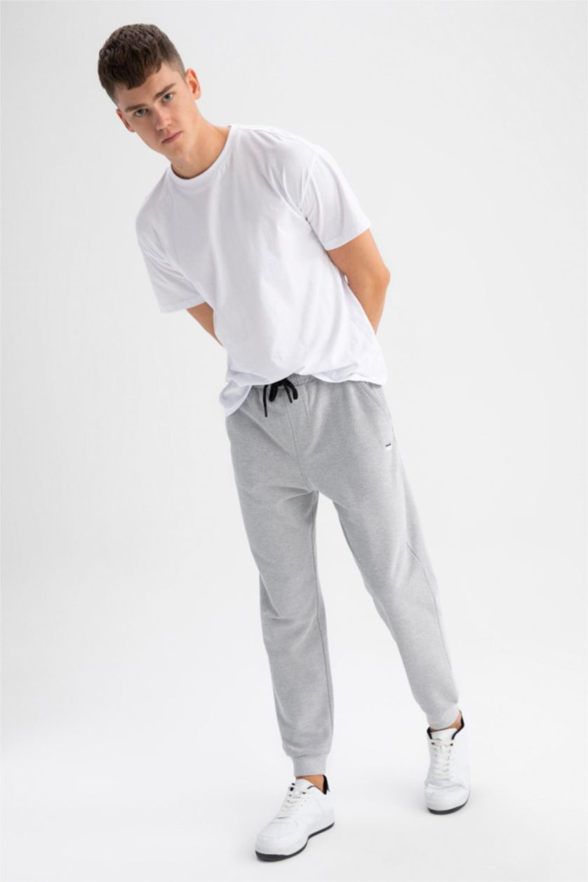 MAN O.GRAY MELANGE Regular Fit Sweatpants