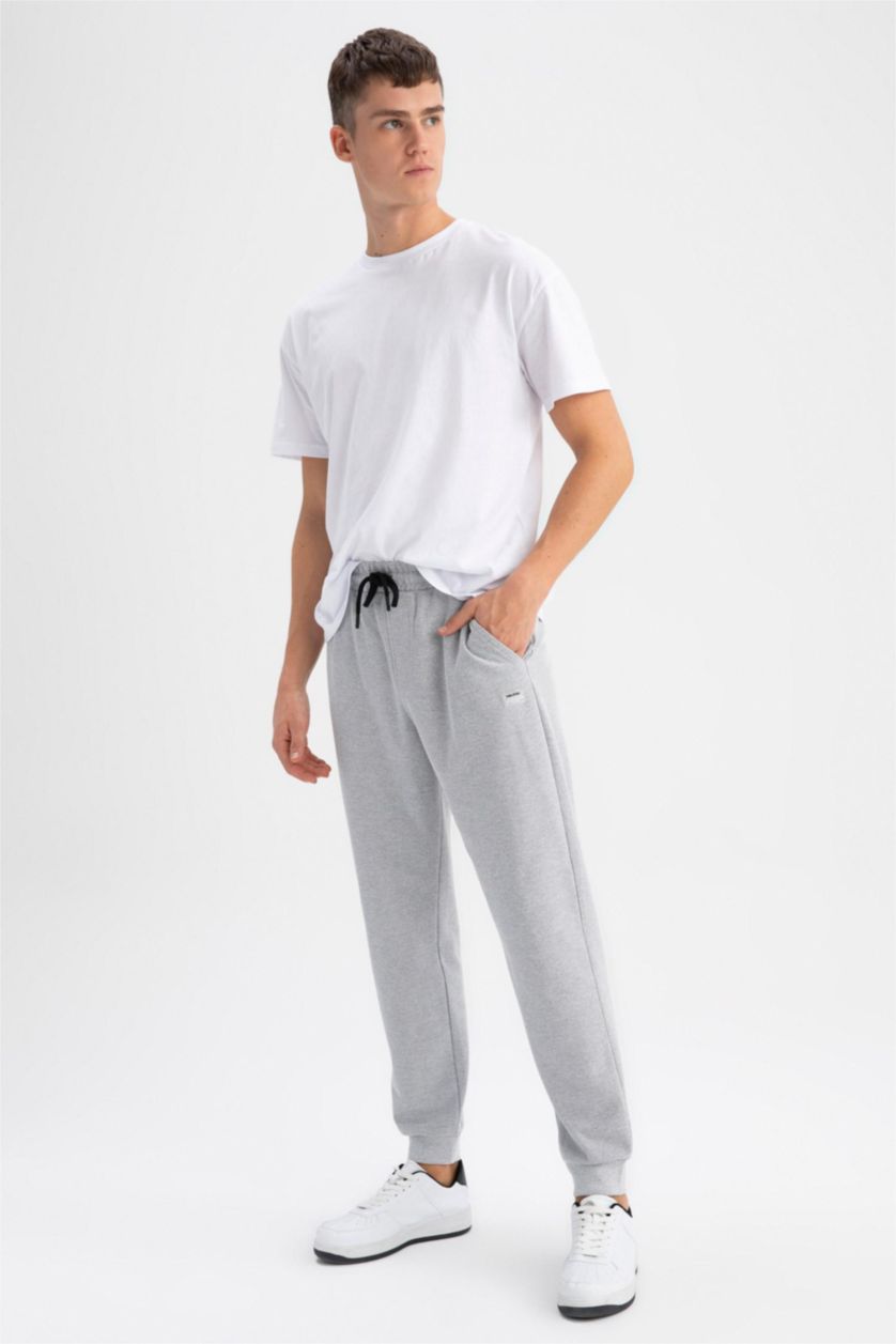 MAN O.GRAY MELANGE Regular Fit Sweatpants