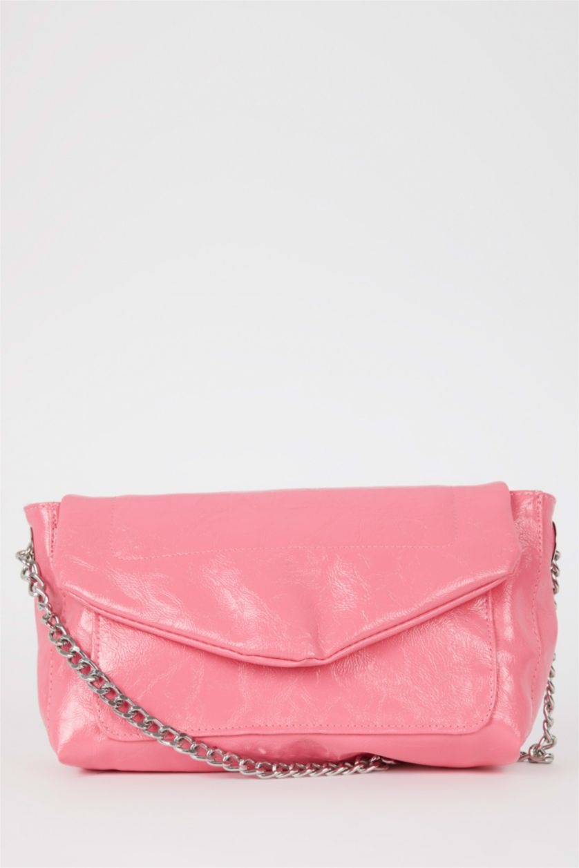 FEMME Rose Pochette En Similicuir Pour Femme