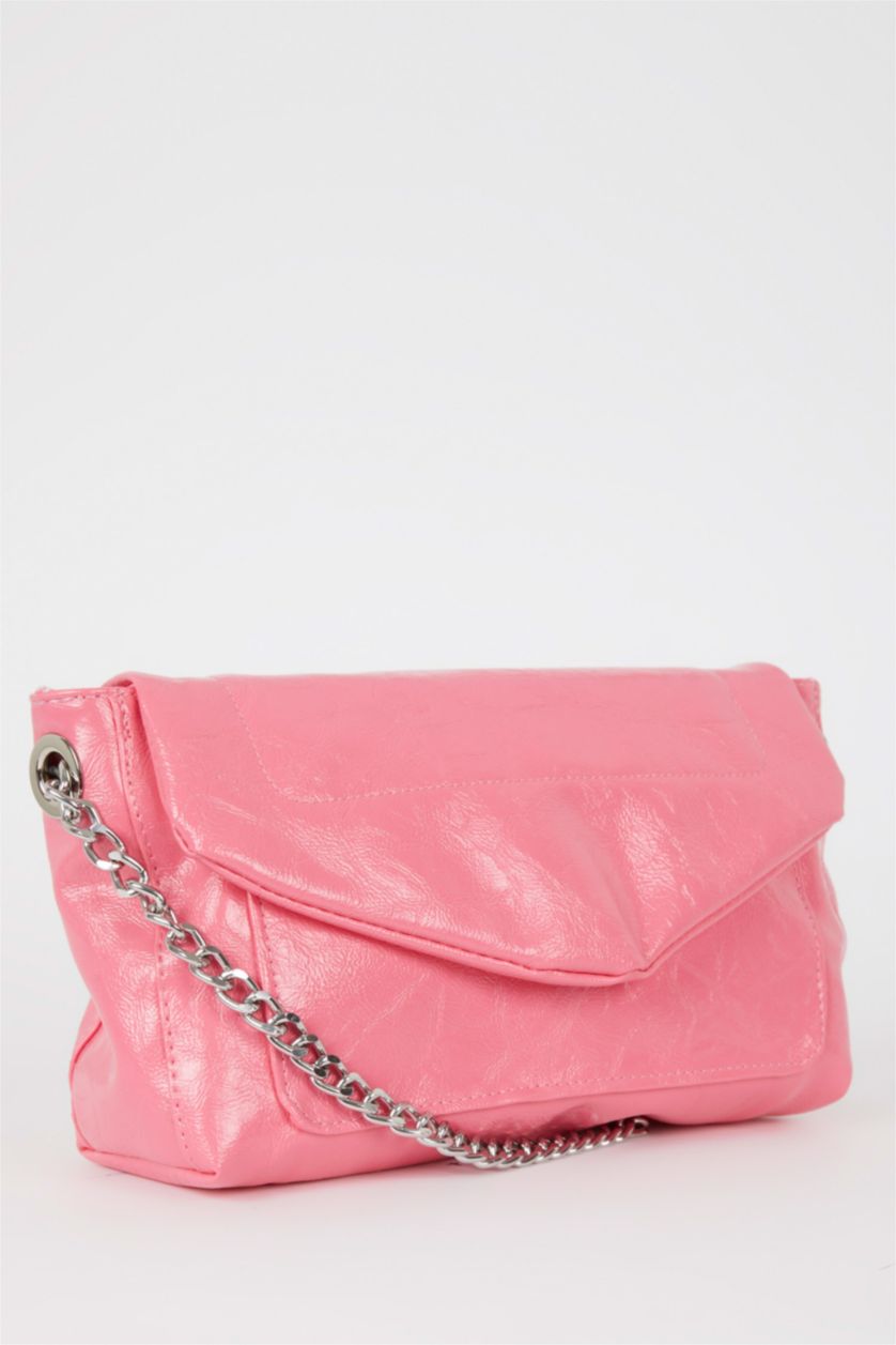 FEMME Rose Pochette En Similicuir Pour Femme