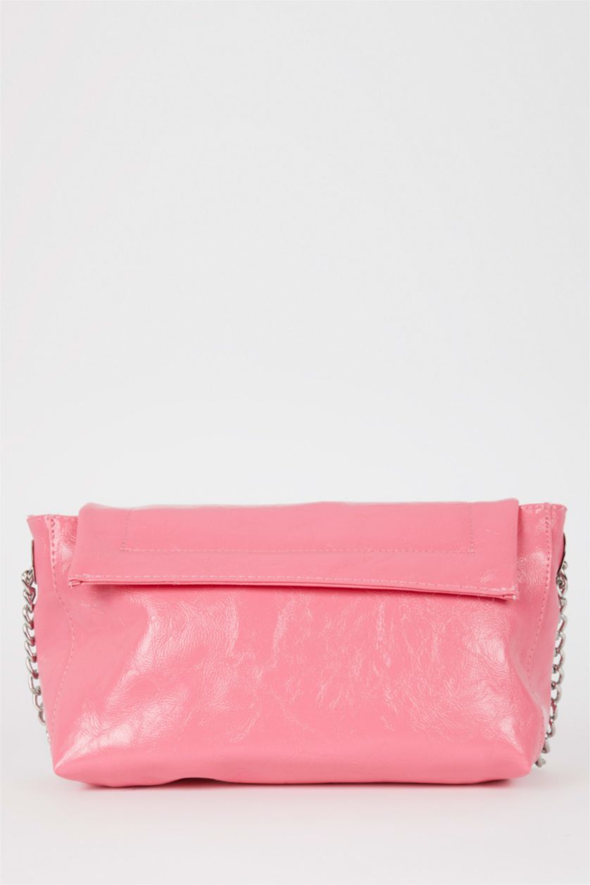 FEMME Rose Pochette En Similicuir Pour Femme