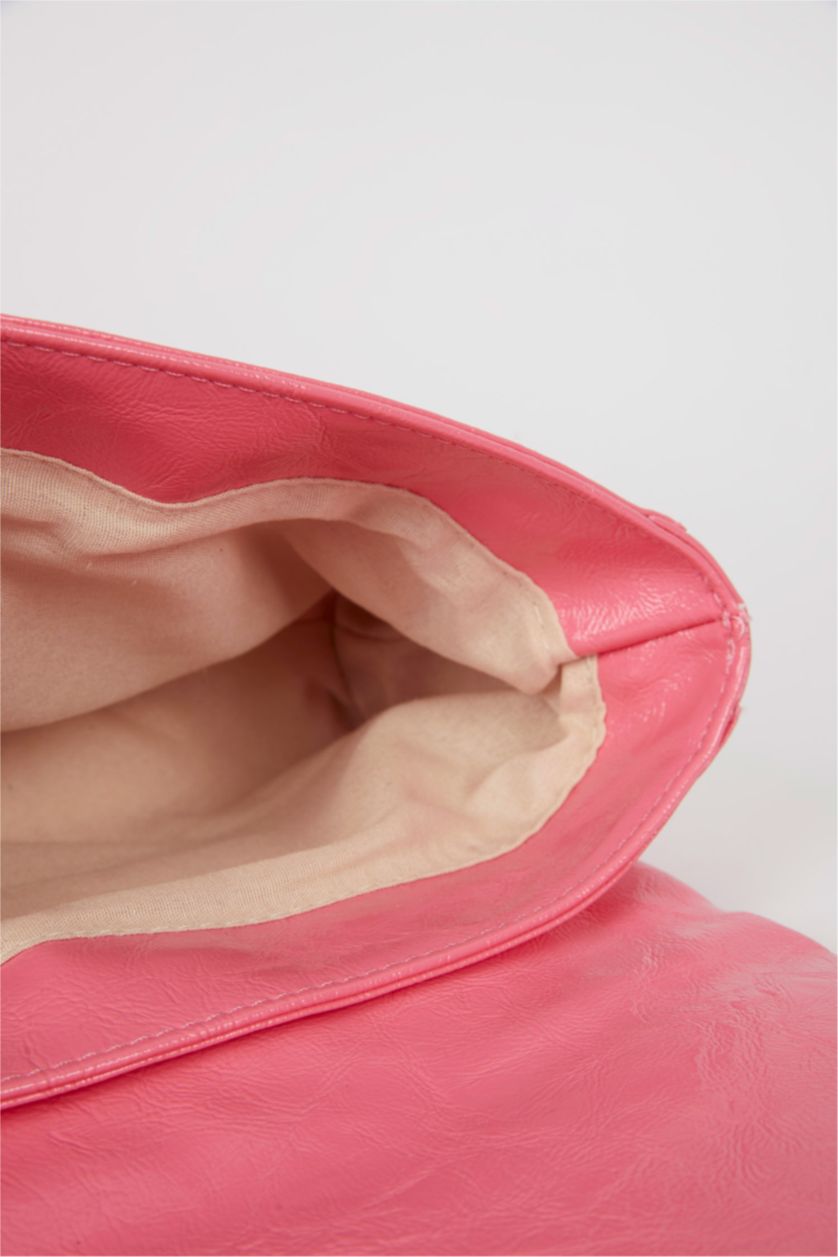 FEMME Rose Pochette En Similicuir Pour Femme