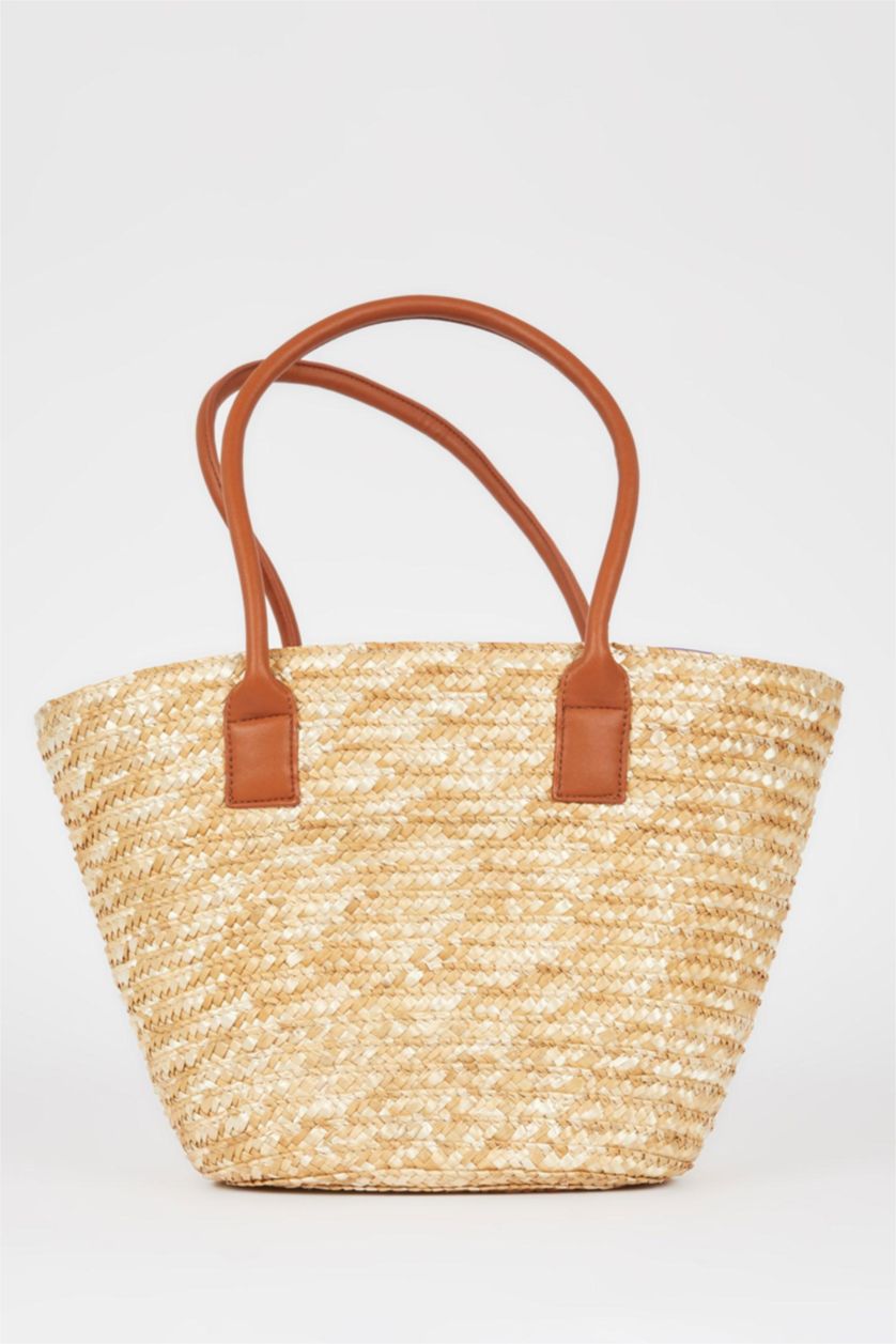 FEMME Karma Sac De Plage En Paille Pour Femme