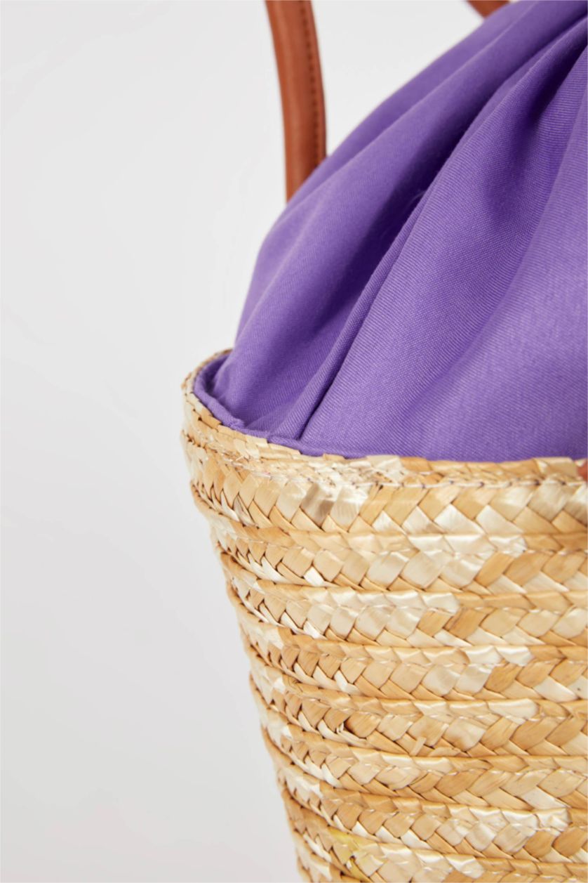 FEMME Karma Sac De Plage En Paille Pour Femme