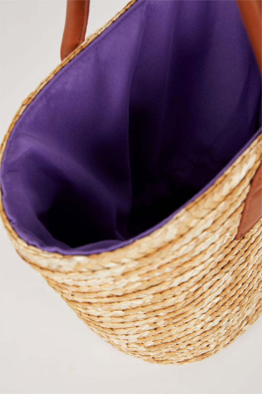 FEMME Karma Sac De Plage En Paille Pour Femme