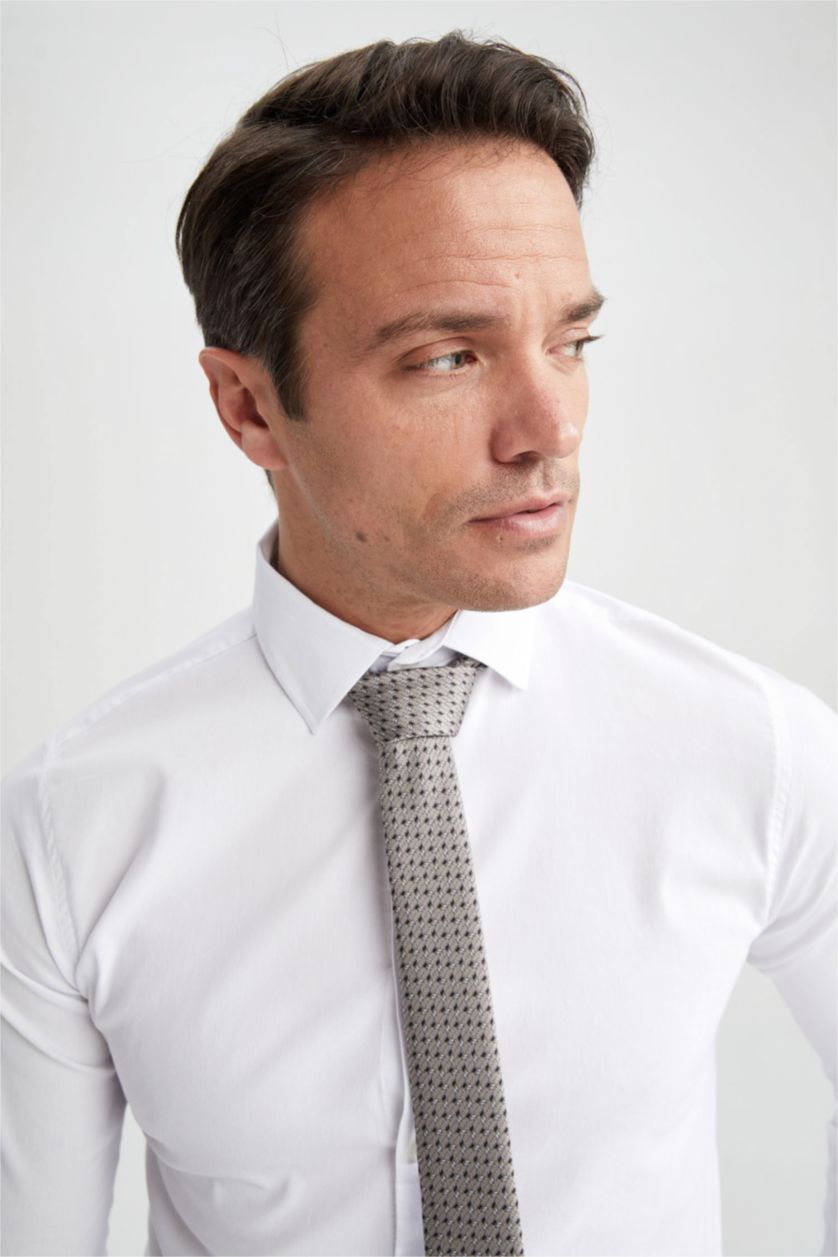 Man Grey Tie