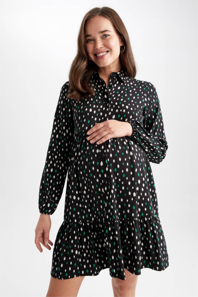 FEMME Noir Robe de maternité