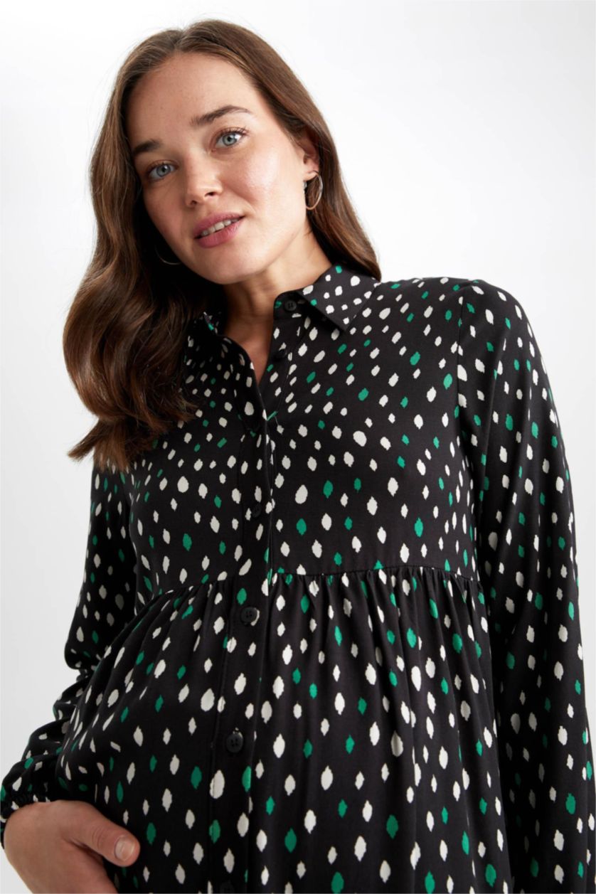 FEMME Noir Robe de maternité
