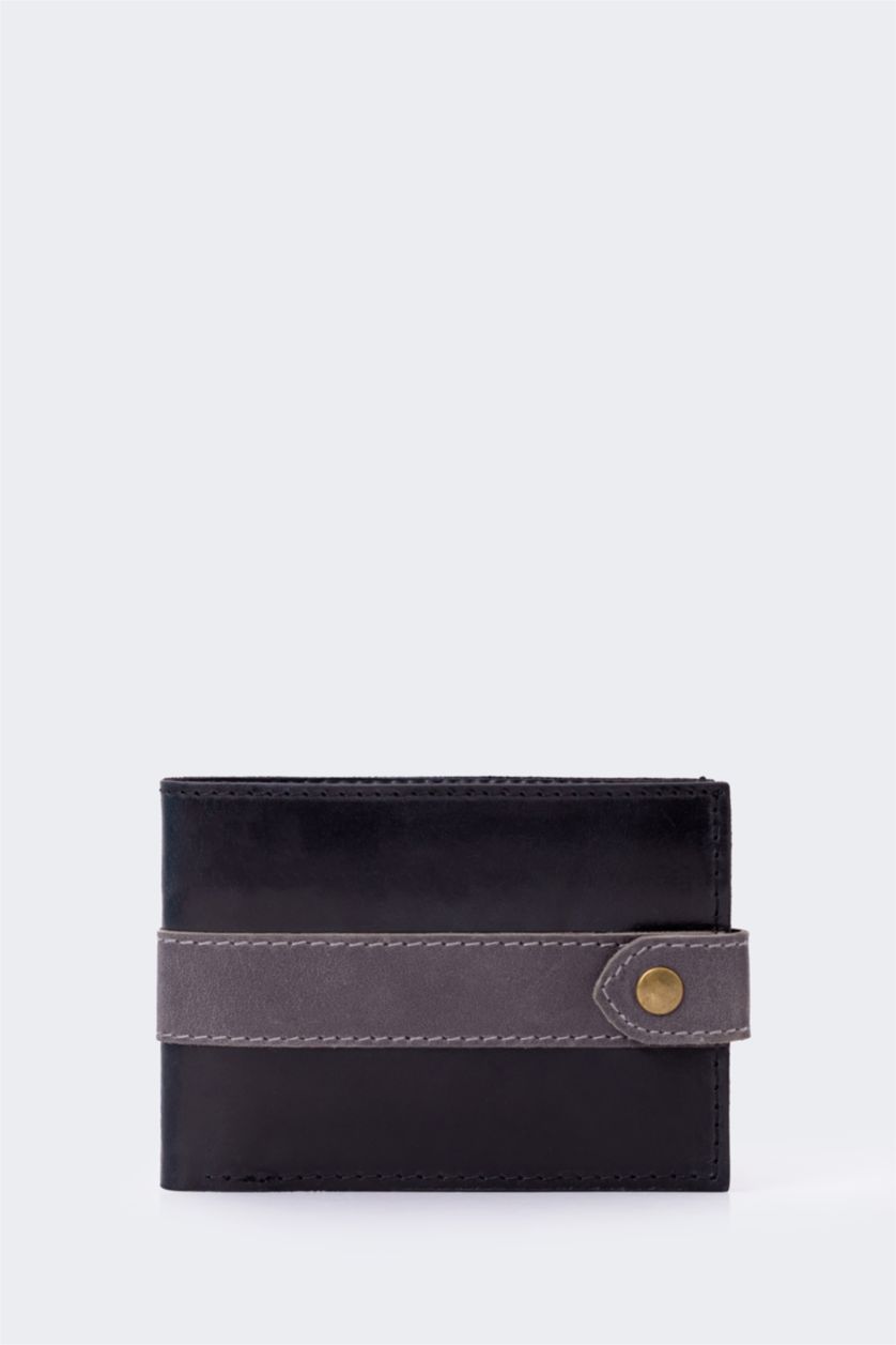 MAN Black Man Leather Wallets
