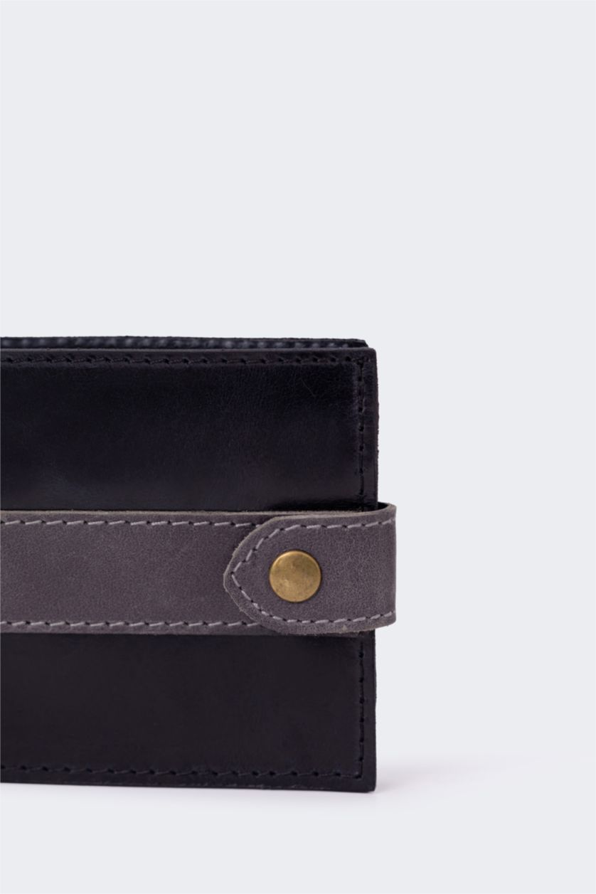 MAN Black Man Leather Wallets
