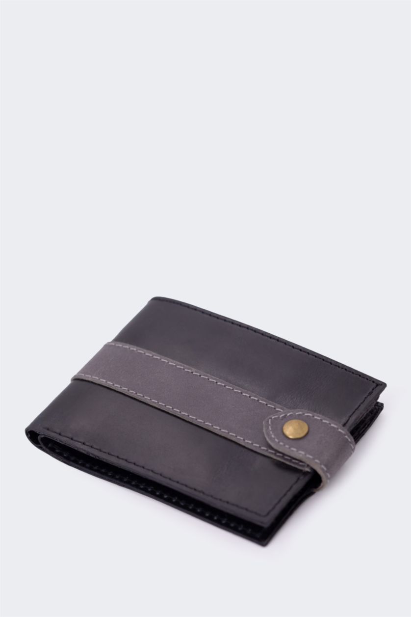 MAN Black Man Leather Wallets