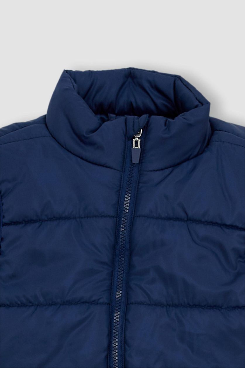 GARÇONS Indigo Gilet Doudoune à col montant pour garçon