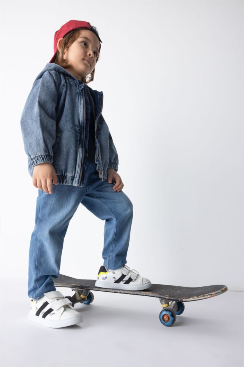 Малыши мальчики Голубрй Джинсы для малышей мальчиков